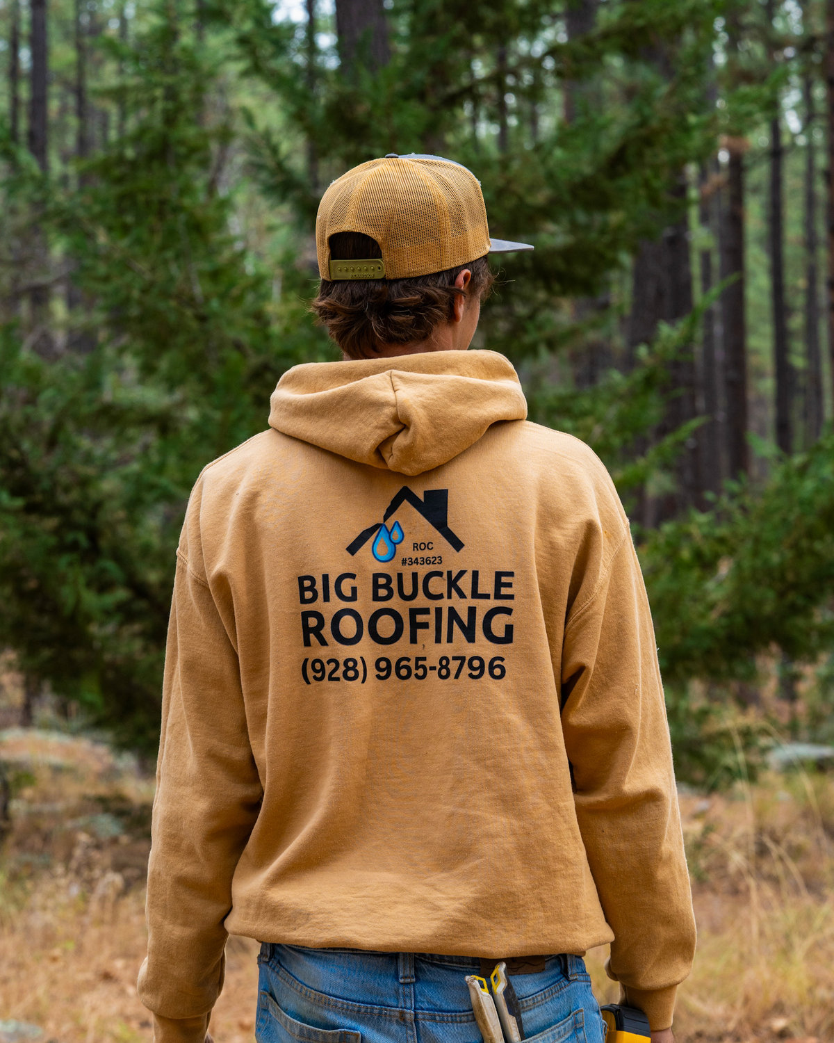 Big Buckle Roofing crew on a job